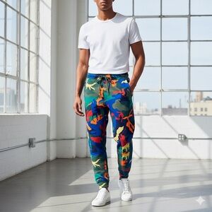 Polo pony Camo Double-Knit Jogger pants